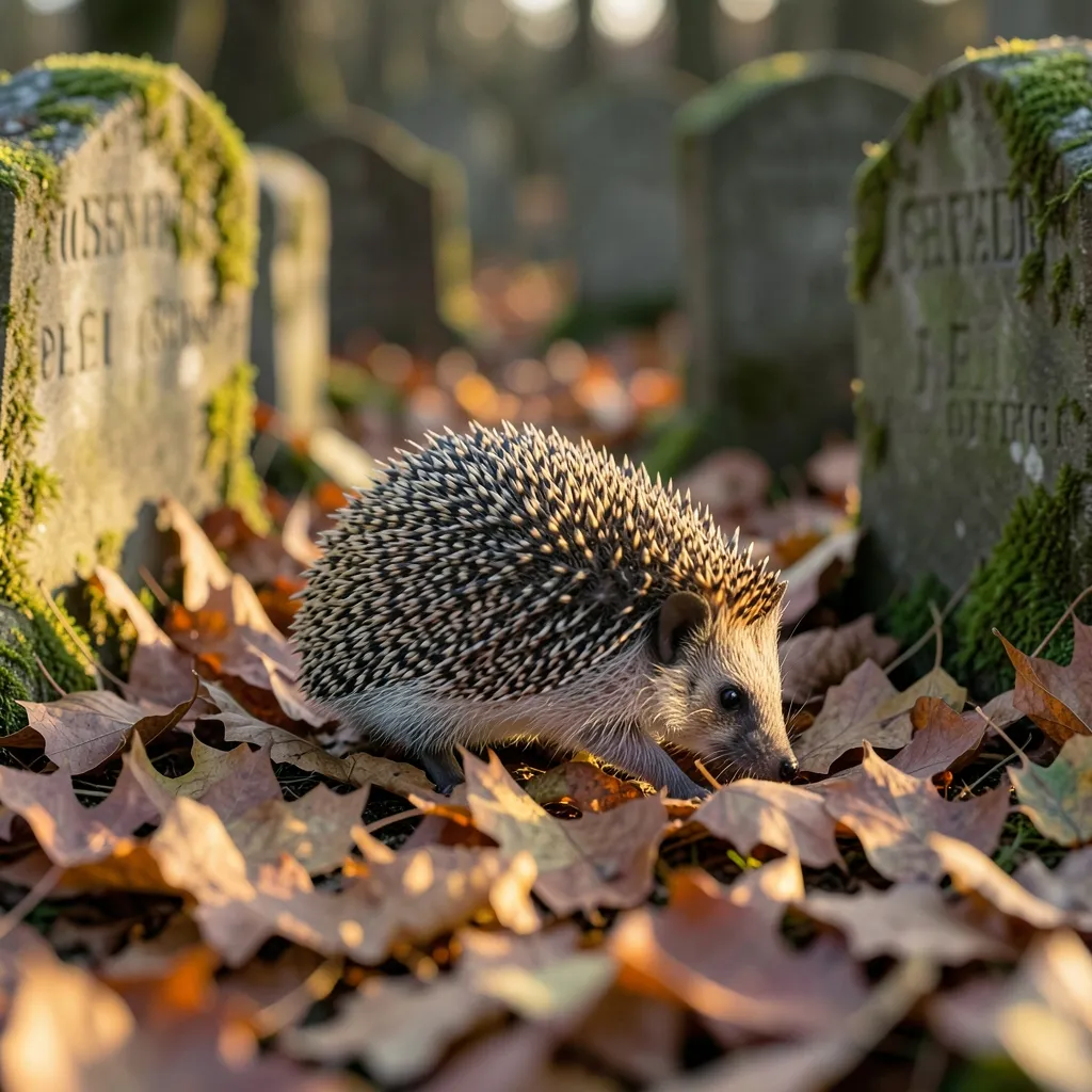 Tiere auf dem Friedhof — Igel, Greifvögel und die heimliche Ökologie der Friedhöfe