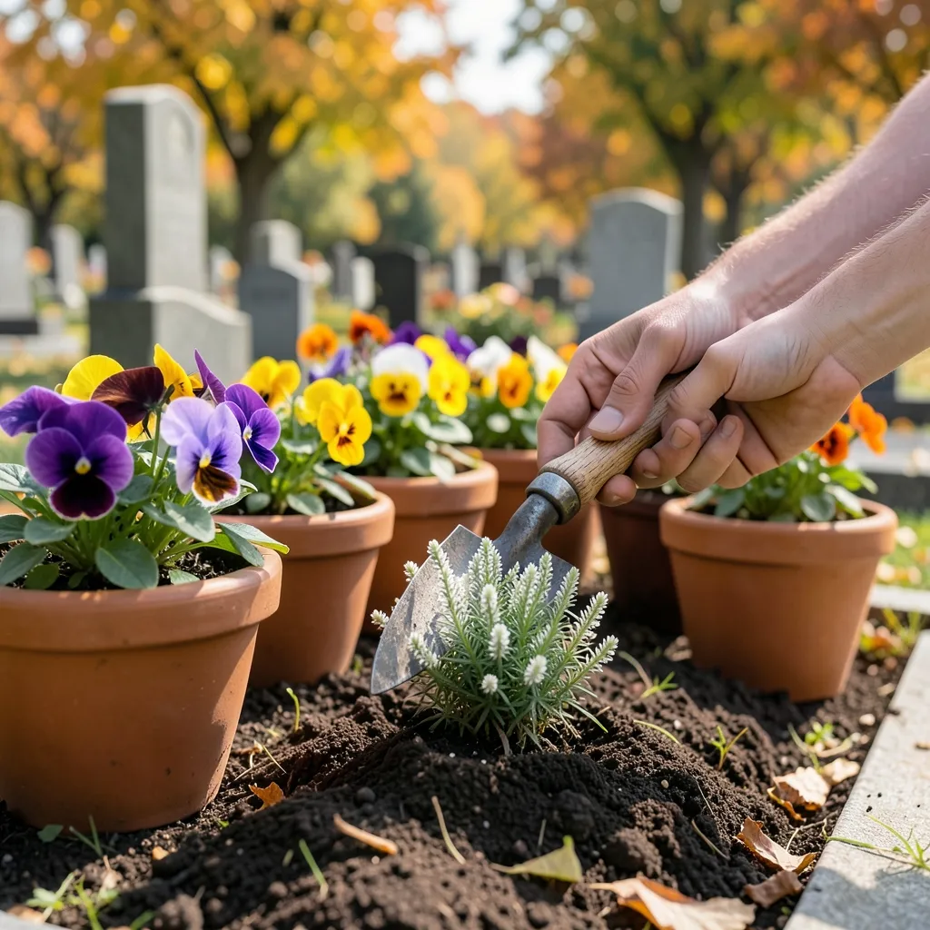Friedhofspflanzen — die richtige Bepflanzung fürs Grab