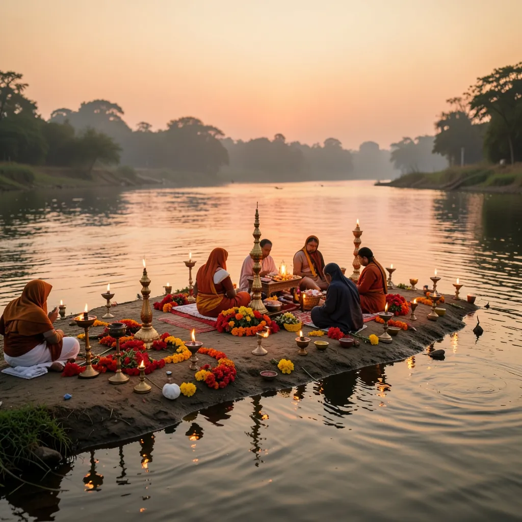 Hinduistische Bestattung